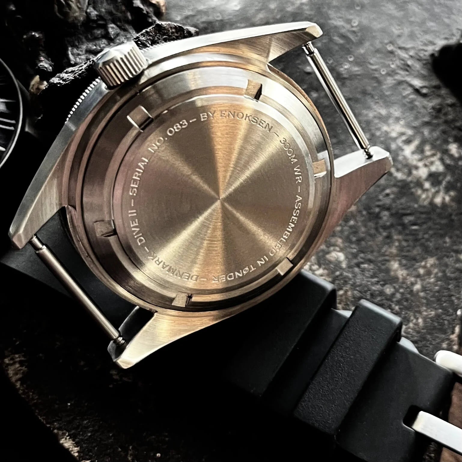 Limited Edition: Enoksen Automatic Dive Watch - Black Dial Edition ◇ 39mm