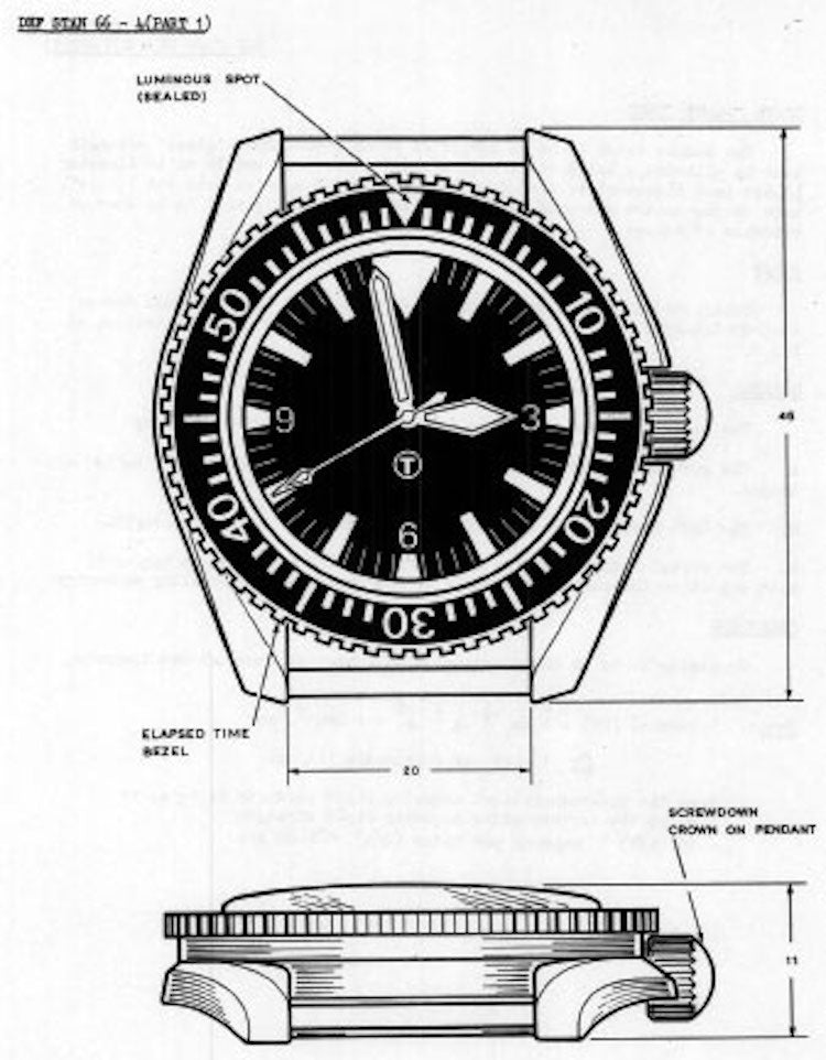 Remake of the 2001 MWC Black PVD Steel Quartz Military Diver – Built to the Original Specification
