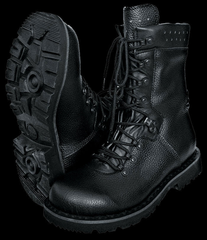 High Quality German Bundeswehr Pattern 2000 Leather Military Boots - ONLY SIZE 41 (UK7)