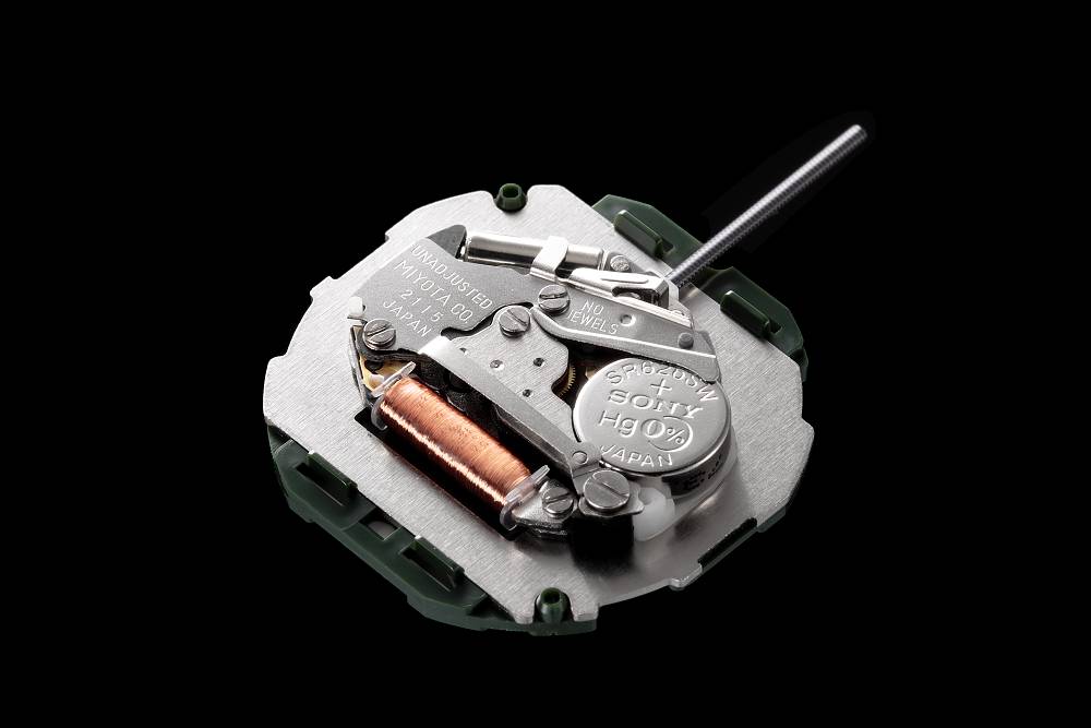 MWC G10 LM Stainless Steel Military Watch on Black Strap (Plain Engravable Caseback)