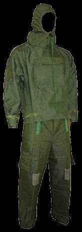 Unissued British Army NBC Suit MK3 Vacuum Sealed (Olive/Woodland Green) Size Small - 170/100