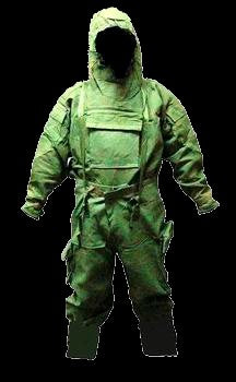 Unissued British Army NBC Suit MK3 Vacuum Sealed (Olive/Woodland Green) Size Small - 170/100