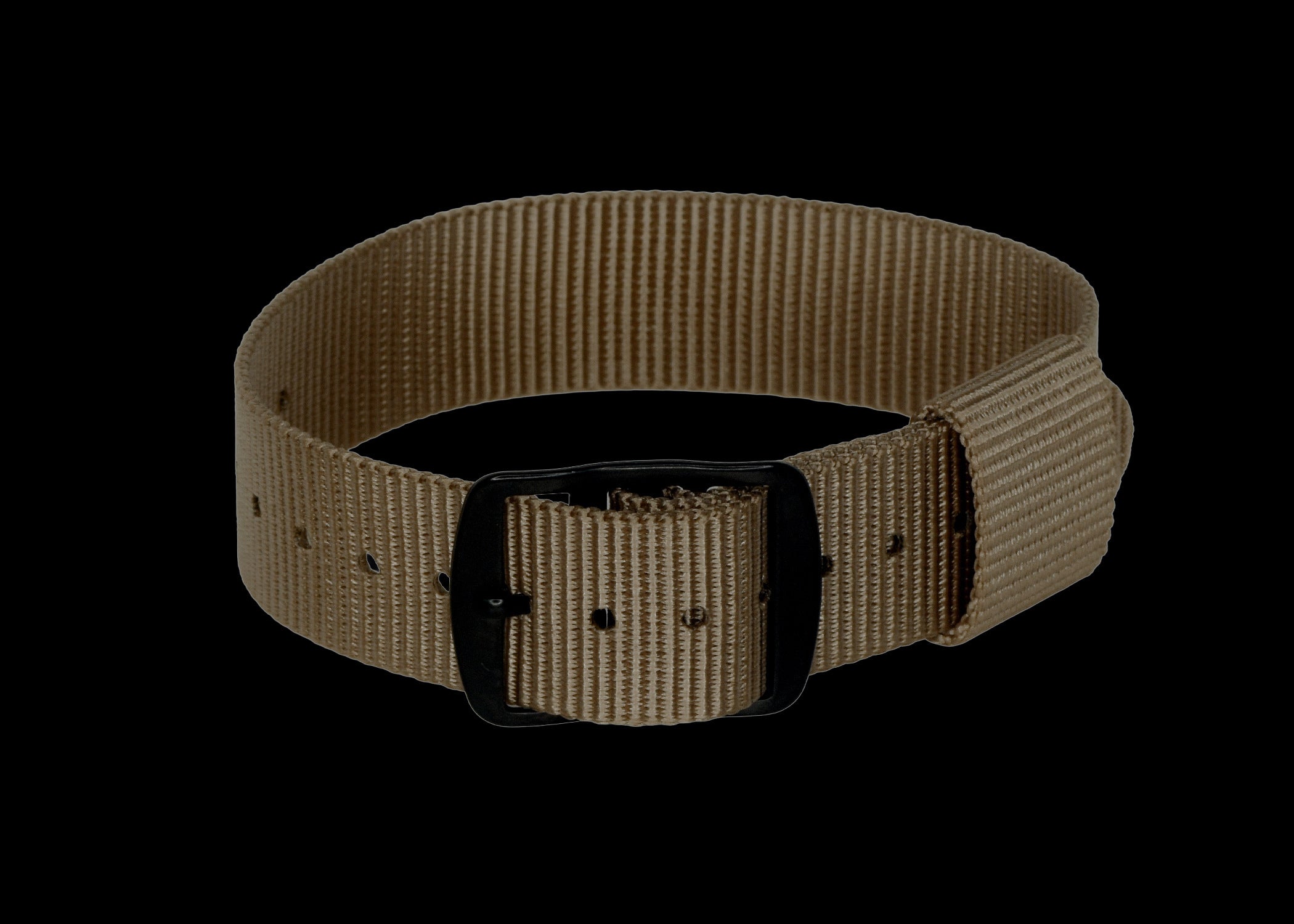 18mm "Desert Khaki Pattern" Military Watch Strap