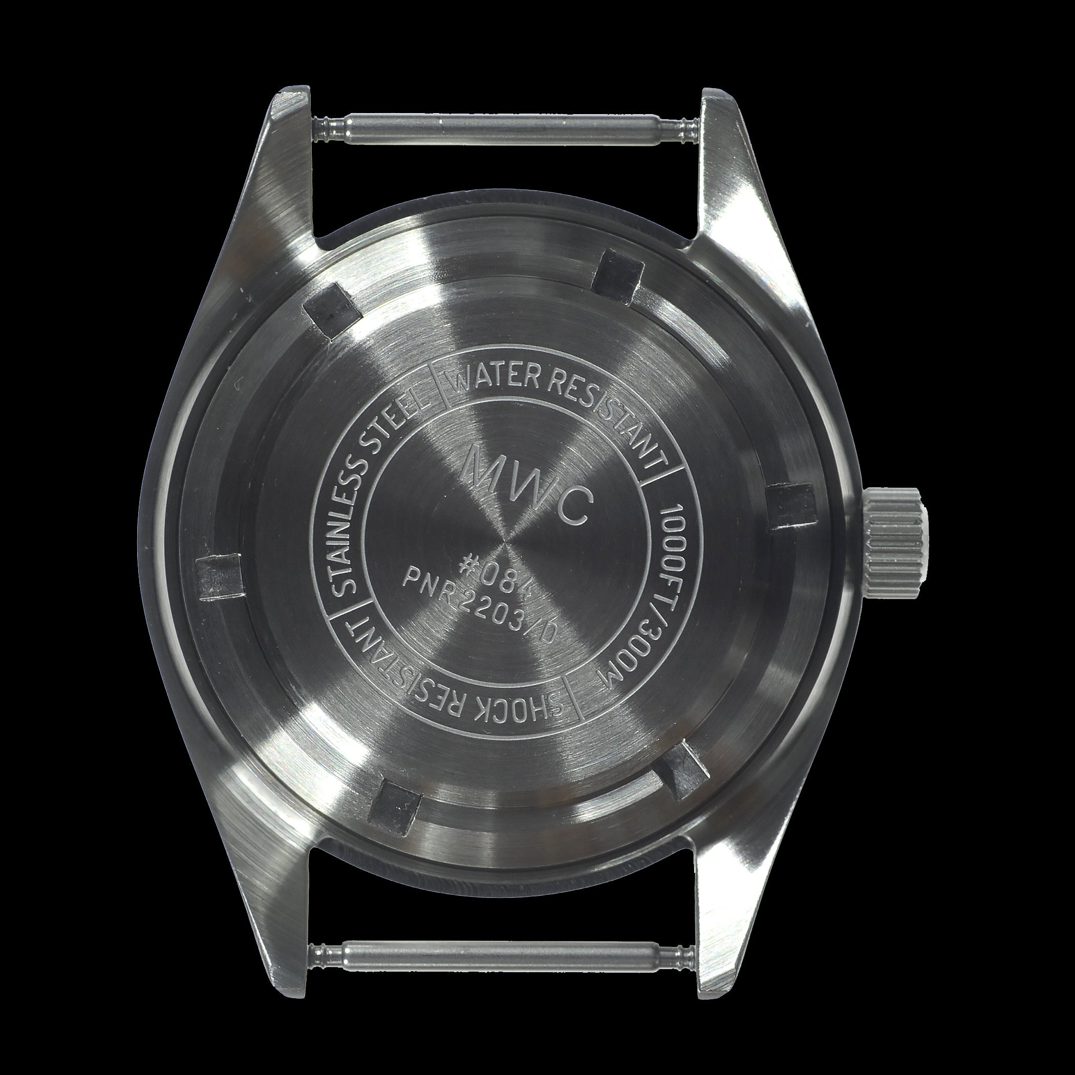 MWC Classic 1960s Pattern Dual Time Zone Automatic Divers Watch with Luminova and Sapphire Crystal